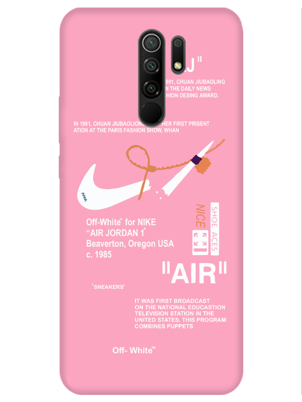 Redmi%209%20Nike%20Air%20Pembe%20Telefon%20Kılıfı