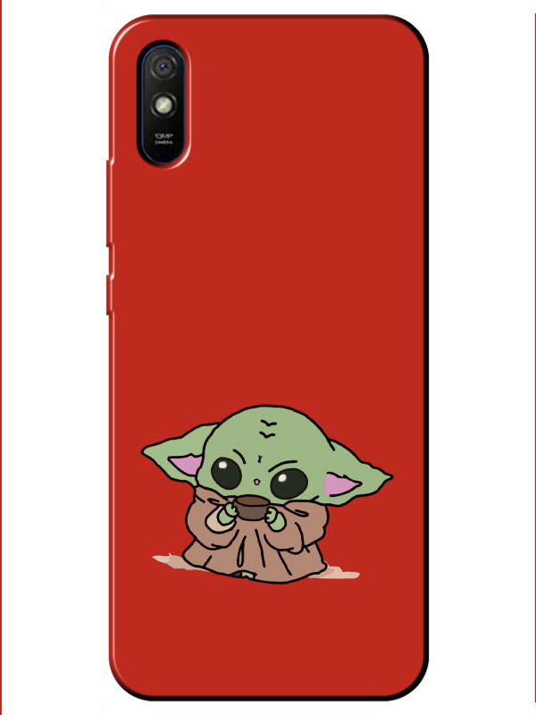 Redmi%209A%20Baby%20Yoda%20Kırmızı%20Telefon%20Kılıfı