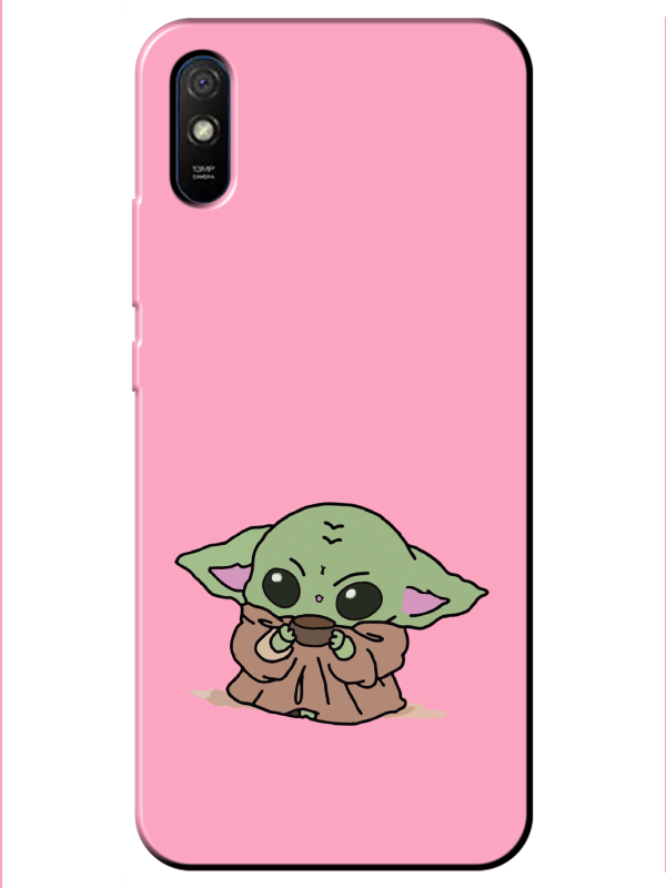 Redmi%209A%20Baby%20Yoda%20Pembe%20Telefon%20Kılıfı