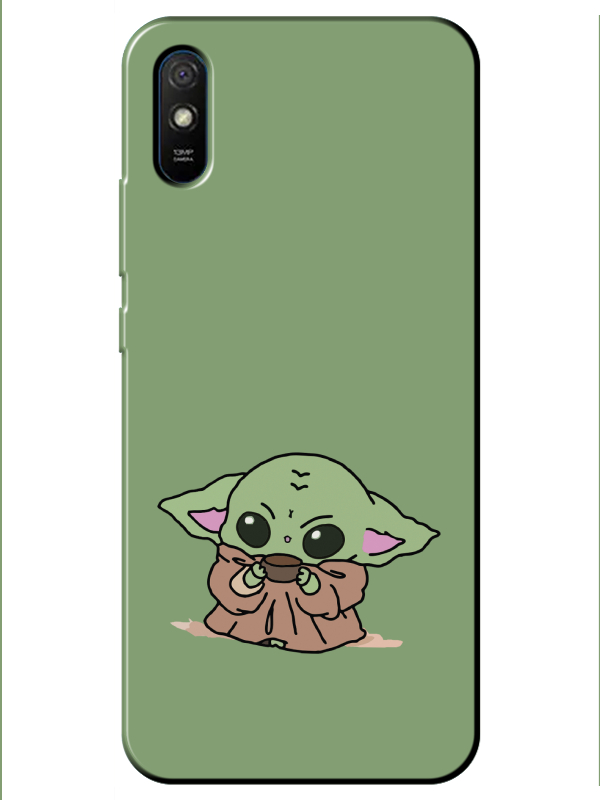 Redmi%209A%20Baby%20Yoda%20Yeşil%20Telefon%20Kılıfı