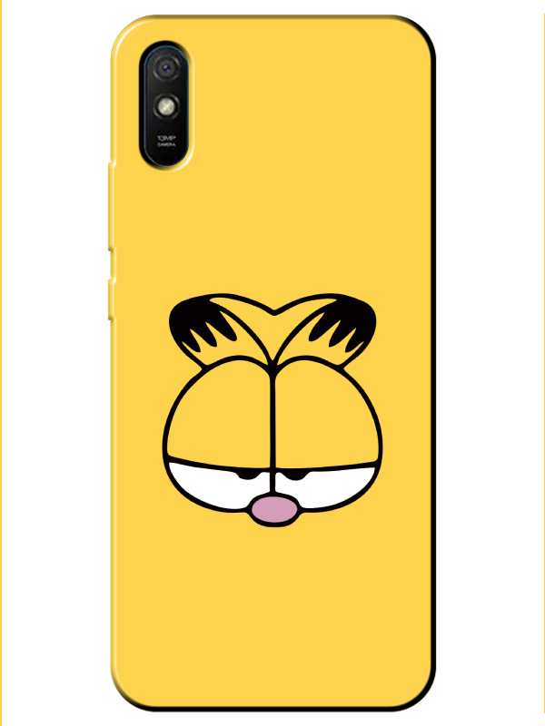 Redmi%209A%20Garfield%20Sarı%20Telefon%20Kılıfı