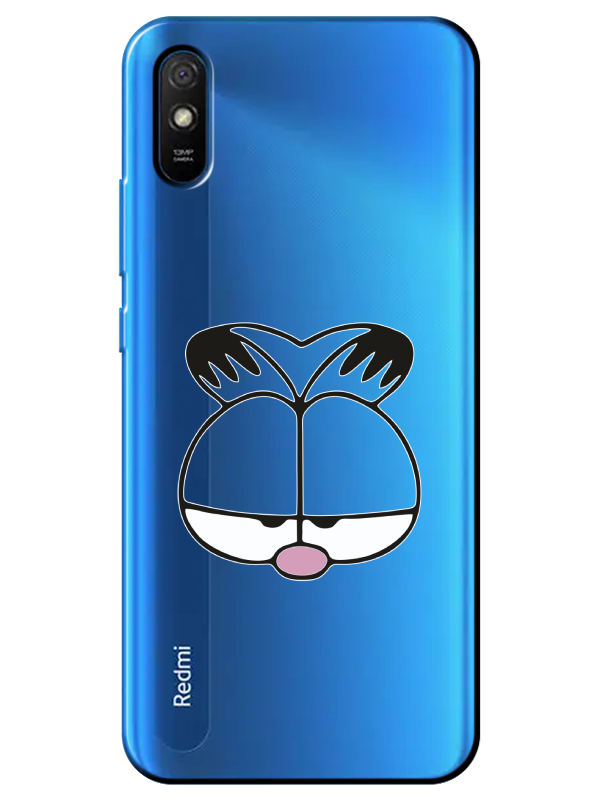 Redmi%209A%20Garfield%20Şeffaf%20Telefon%20Kılıfı