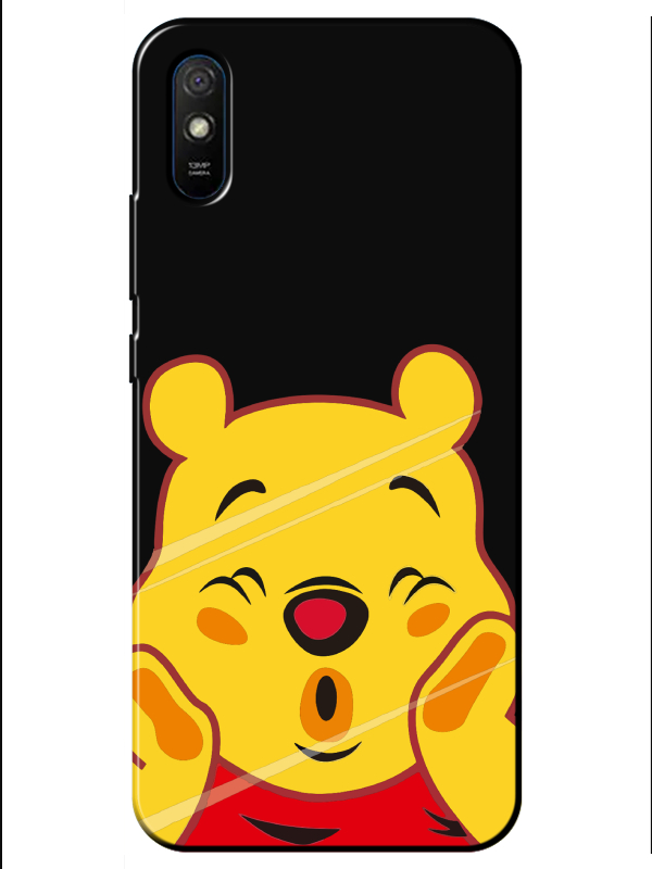 Redmi%209A%20Winnie%20The%20Pooh%20Siyah%20Telefon%20Kılıfı