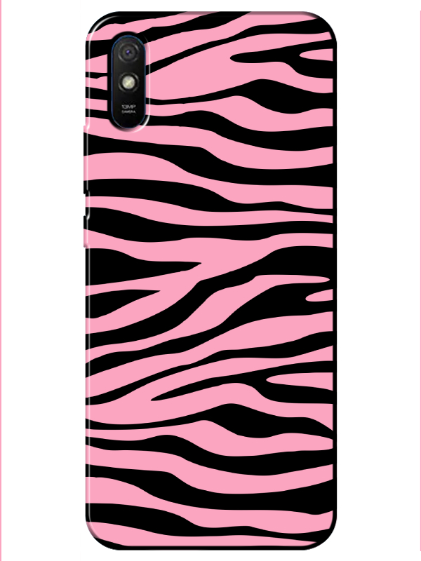 Redmi%209A%20Zebra%20Desen%20Pembe%20Telefon%20Kılıfı