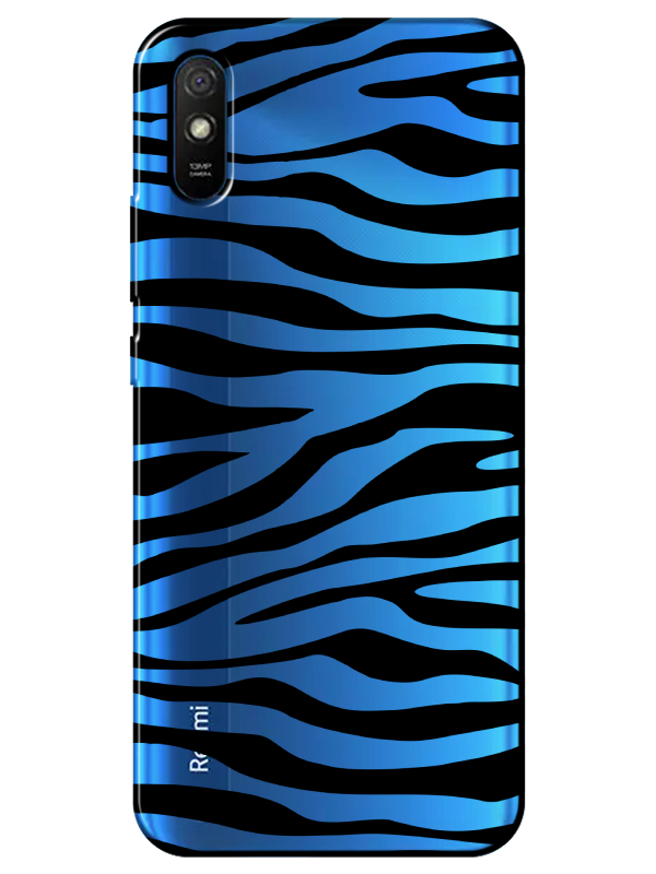 Redmi%209A%20Zebra%20Desen%20Şeffaf%20Telefon%20Kılıfı