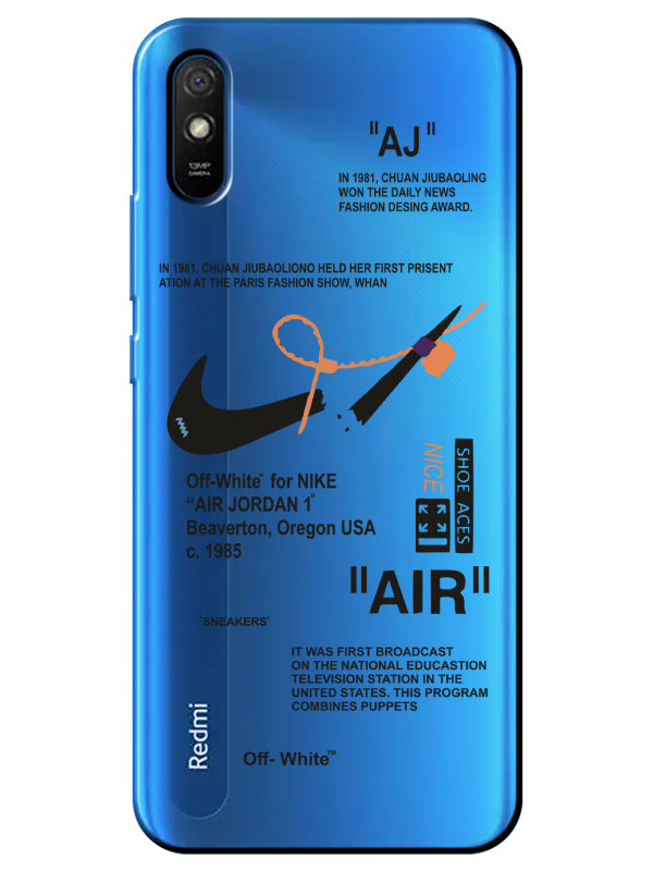 Redmi%209A%20Nike%20Air%20Şeffaf%20Telefon%20Kılıfı