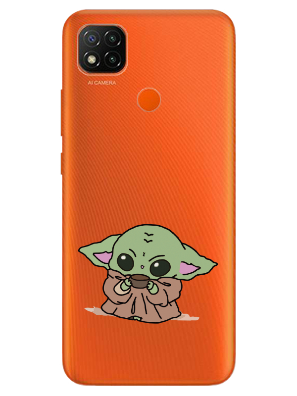 Redmi%209C%20Baby%20Yoda%20Şeffaf%20Telefon%20Kılıfı