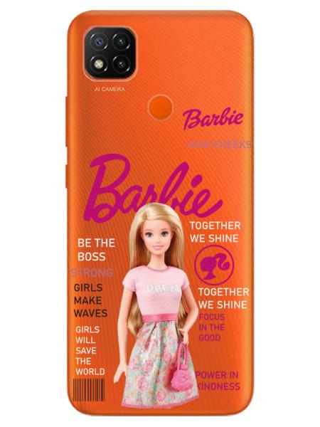 Redmi%209C%20Barbie%20Şeffaf%20Telefon%20Kılıfı