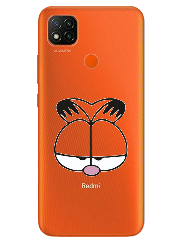 Redmi%209C%20Garfield%20Şeffaf%20Telefon%20Kılıfı