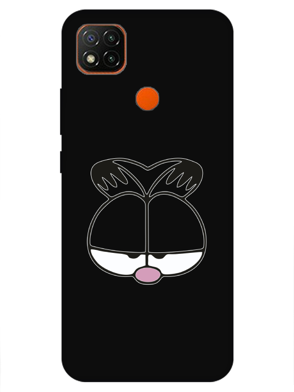 Redmi%209C%20Garfield%20Siyah%20Telefon%20Kılıfı