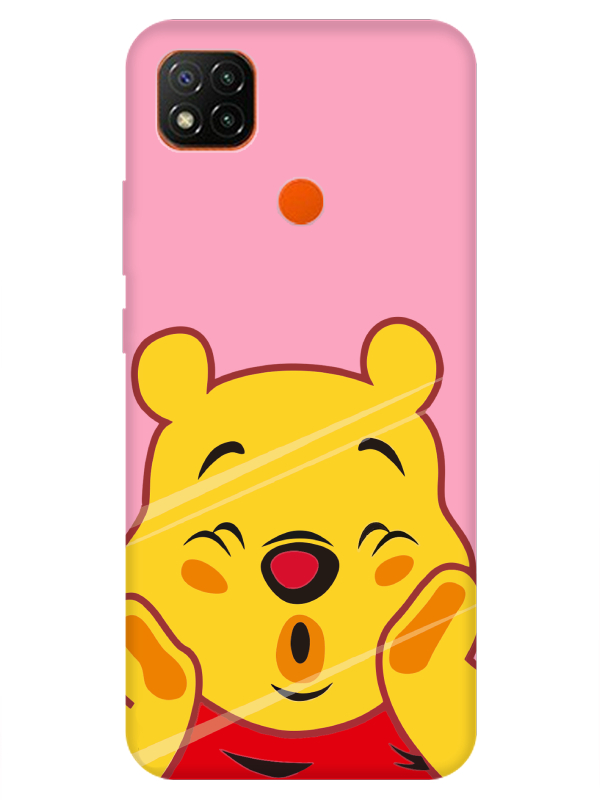 Redmi%209C%20Winnie%20The%20Pooh%20Pembe%20Telefon%20Kılıfı