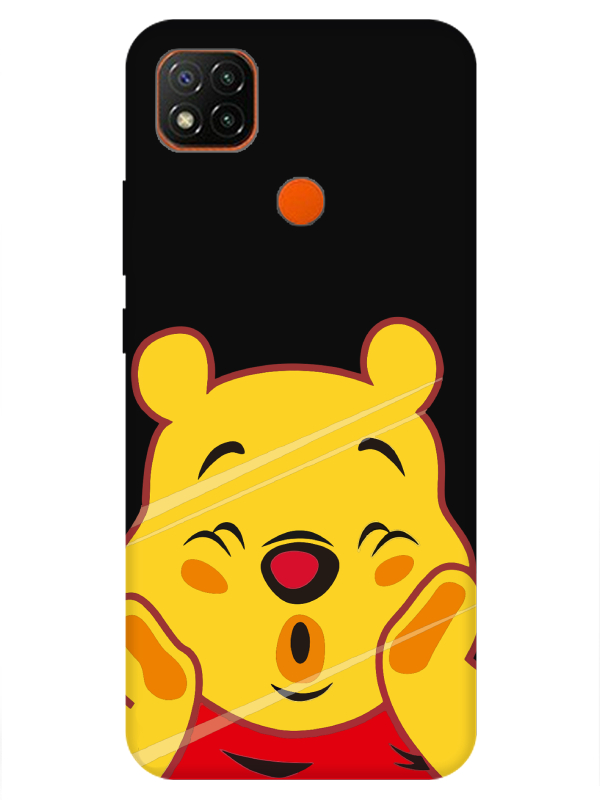 Redmi%209C%20Winnie%20The%20Pooh%20Siyah%20Telefon%20Kılıfı