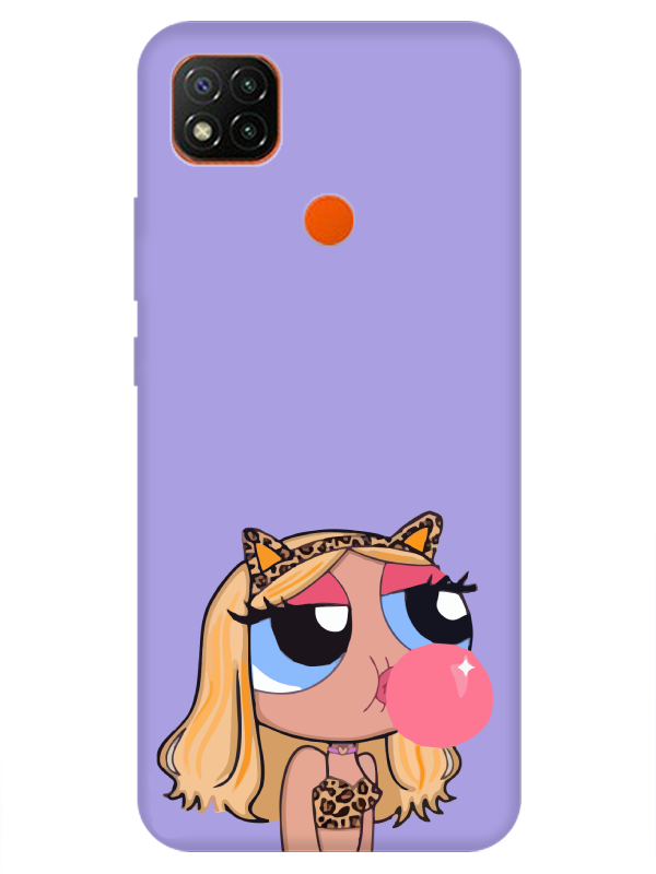 Redmi%209C%20Powerpuff%20Girls%20Lila%20Telefon%20Kılıfı