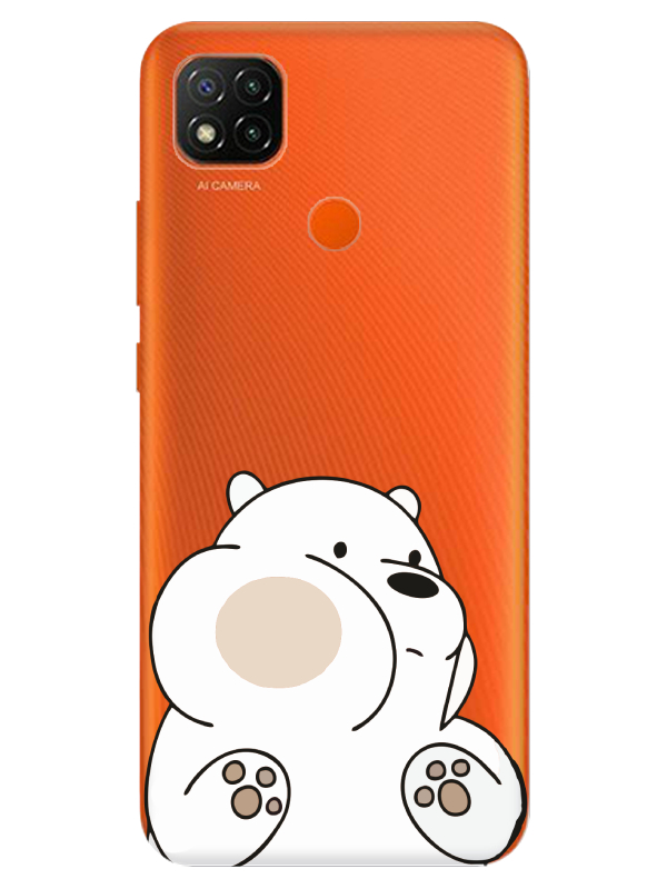 Redmi%209C%20Panda%20Şeffaf%20Telefon%20Kılıfı