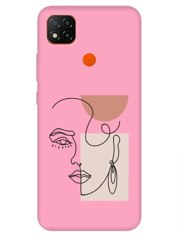 Redmi%209C%20Women%20Art%20Pembe%20Telefon%20Kılıfı