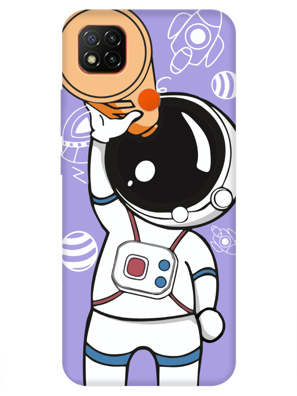 Redmi%209C%20Astronot%20Lila%20Telefon%20Kılıfı