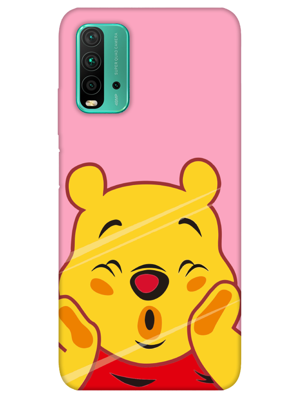 Redmi%209T%20Winnie%20The%20Pooh%20Pembe%20Telefon%20Kılıfı