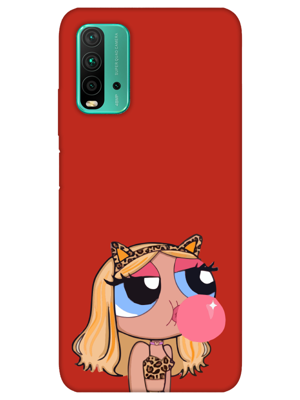 Redmi%209T%20Powerpuff%20Girls%20Kırmızı%20Telefon%20Kılıfı