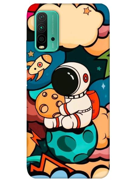 Redmi%209T%20Astronot%20Telefon%20Kılıfı