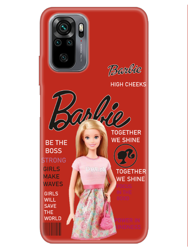 Redmi%20Note%2010%20Barbie%20Kırmızı%20Telefon%20Kılıfı