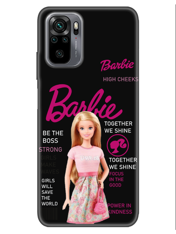 Redmi%20Note%2010%20Barbie%20Siyah%20Telefon%20Kılıfı