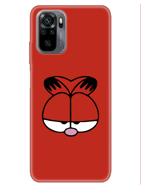 Redmi%20Note%2010%20Garfield%20Kırmızı%20Telefon%20Kılıfı