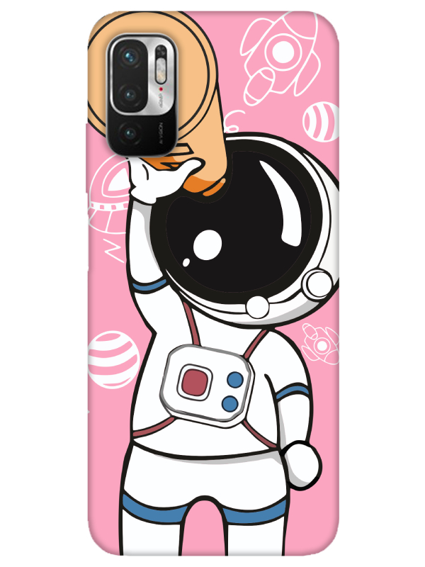 Redmi%20Note%2010%205G%20Astronot%20Pembe%20Telefon%20Kılıfı