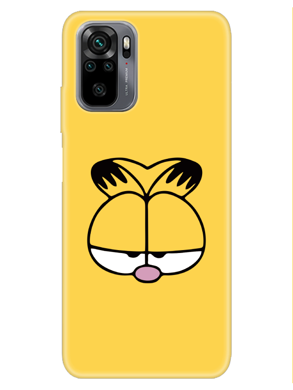 Redmi%20Note%2010S%20Garfield%20Sarı%20Telefon%20Kılıfı