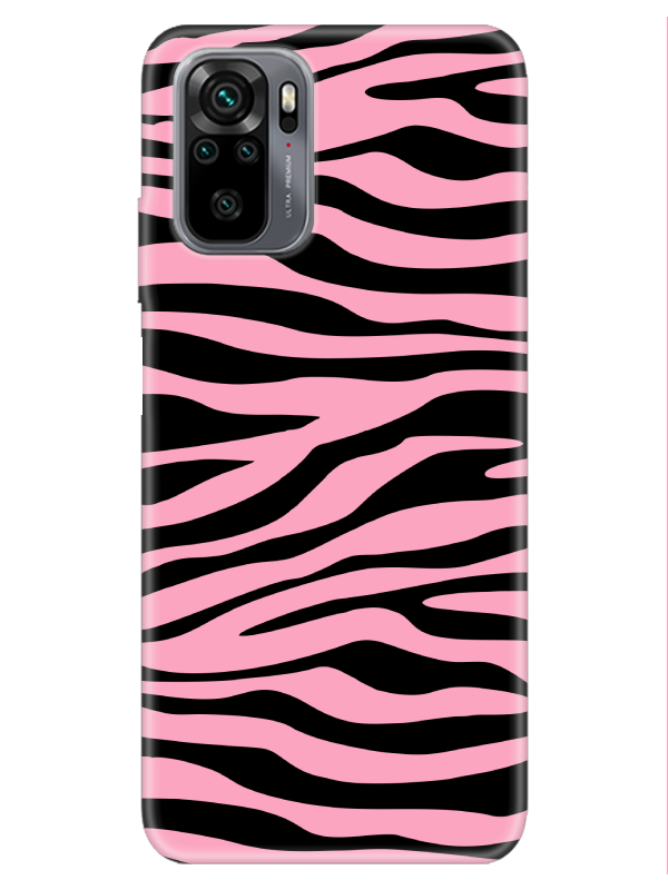 Redmi%20Note%2010S%20Zebra%20Desen%20Pembe%20Telefon%20Kılıfı