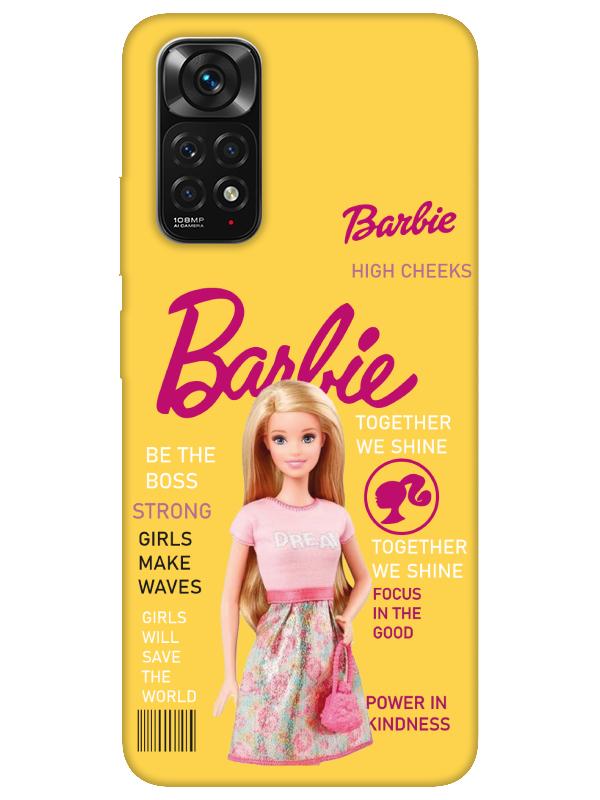 Redmi%20Note%2011%20Barbie%20Sarı%20Telefon%20Kılıfı