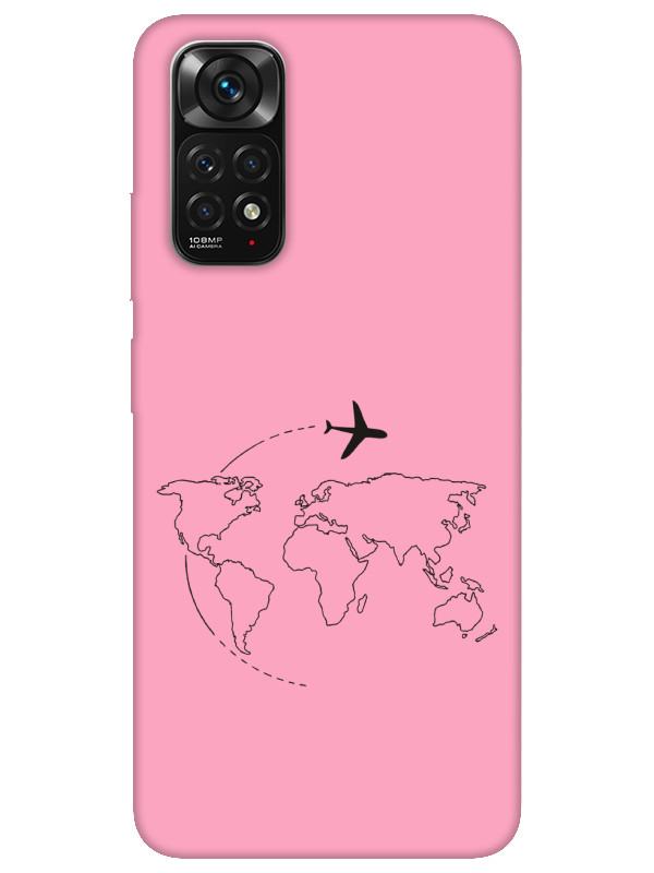 Redmi%20Note%2011Face%20Art%20Pembe%20Telefon%20Kılıfı