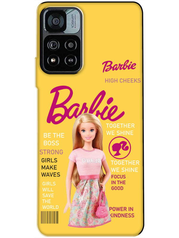 Redmi%20Note%2011%20Pro%20Barbie%20Sarı%20Telefon%20Kılıfı