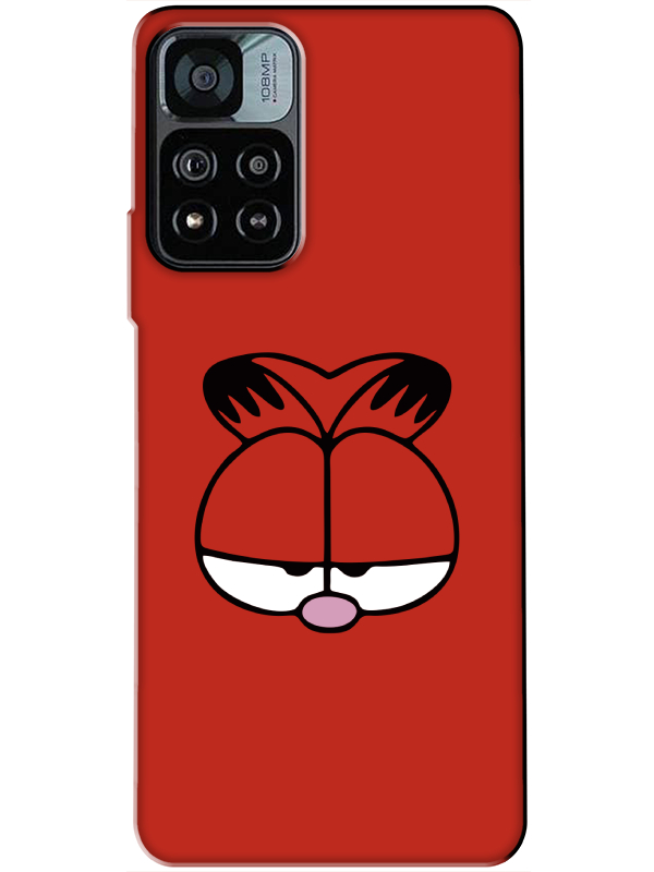 Redmi%20Note%2011%20Pro%20Garfield%20Kırmızı%20Telefon%20Kılıfı