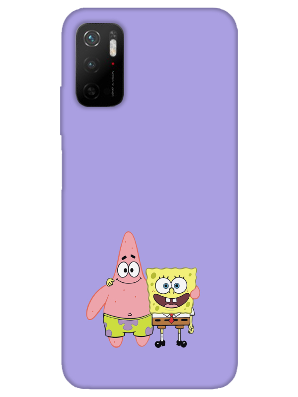 Redmi%20Note%2011SE%20Sünger%20Bob%20Ve%20Patrickstar%20Lila%20Telefon%20Kılıfı