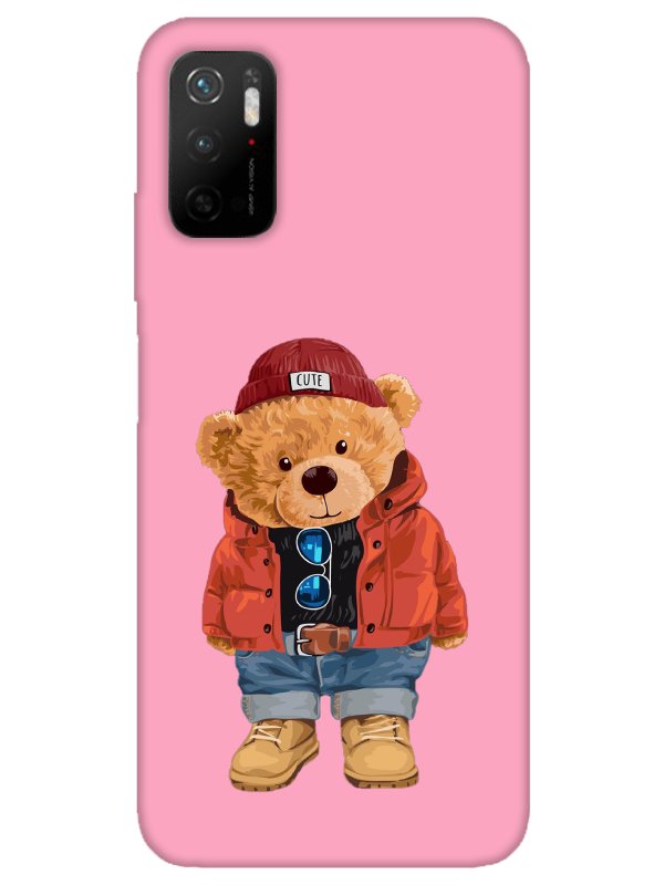 Redmi%20Note%2011SE%20Teddy%20Bear%20Pembe%20Telefon%20Kılıfı