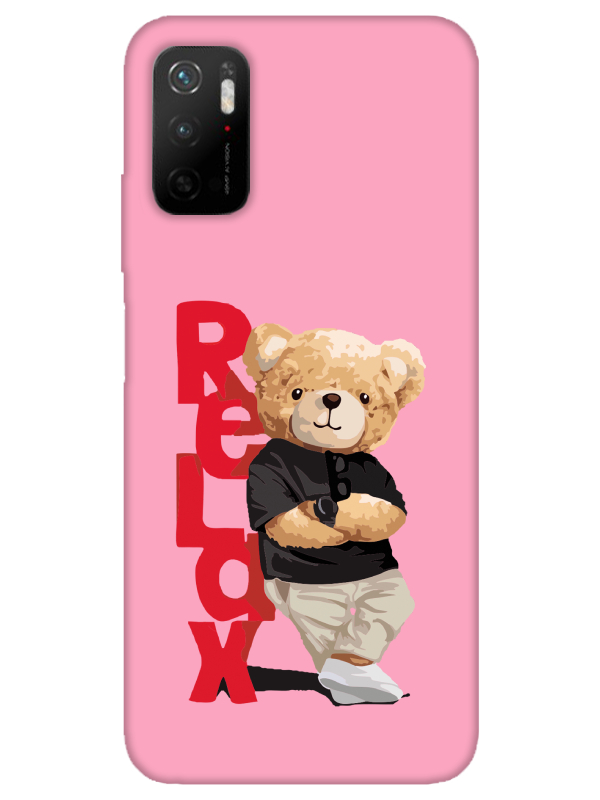 Redmi%20Note%2011SE%20Teddy%20Bear%20Relax%20Pembe%20Telefon%20Kılıfı