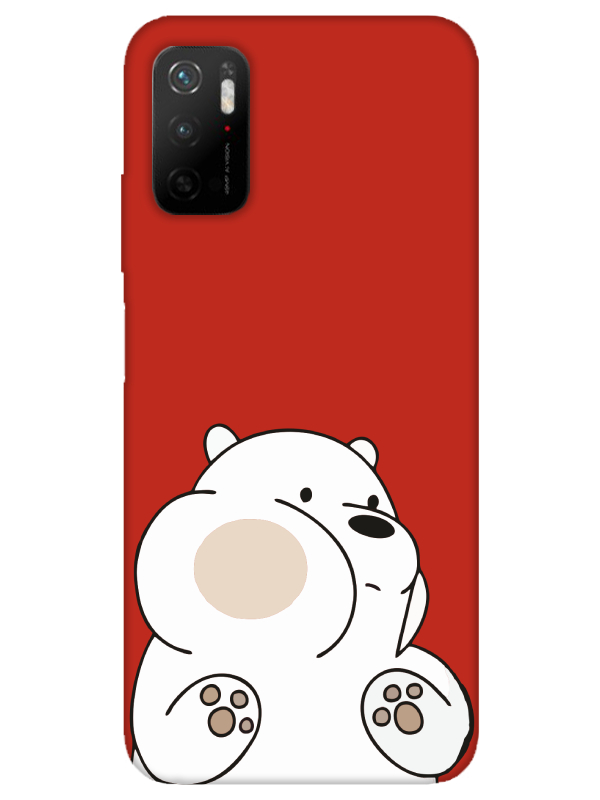 Redmi%20Note%2011SE%20Panda%20Kırmızı%20Telefon%20Kılıfı