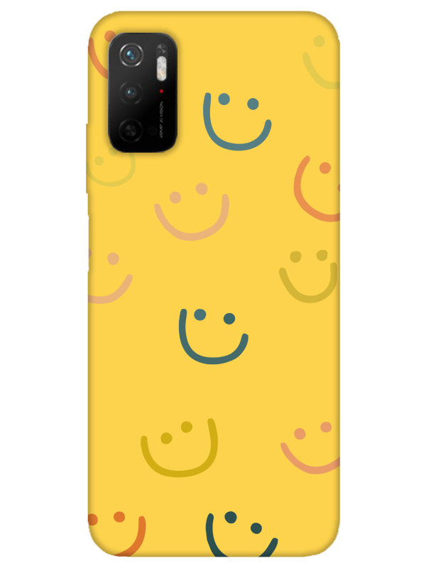 Redmi%20Note%2011SE%20Emoji%20Gülen%20Yüz%20Sarı%20Telefon%20Kılıfı