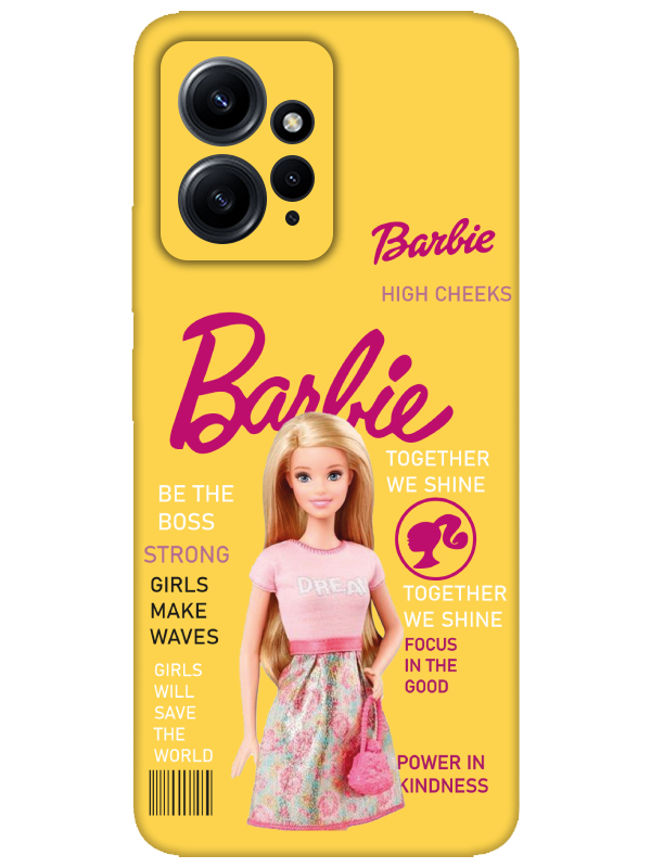 Redmi%20Note%2012%204g%20Barbie%20Sarı%20Telefon%20Kılıfı