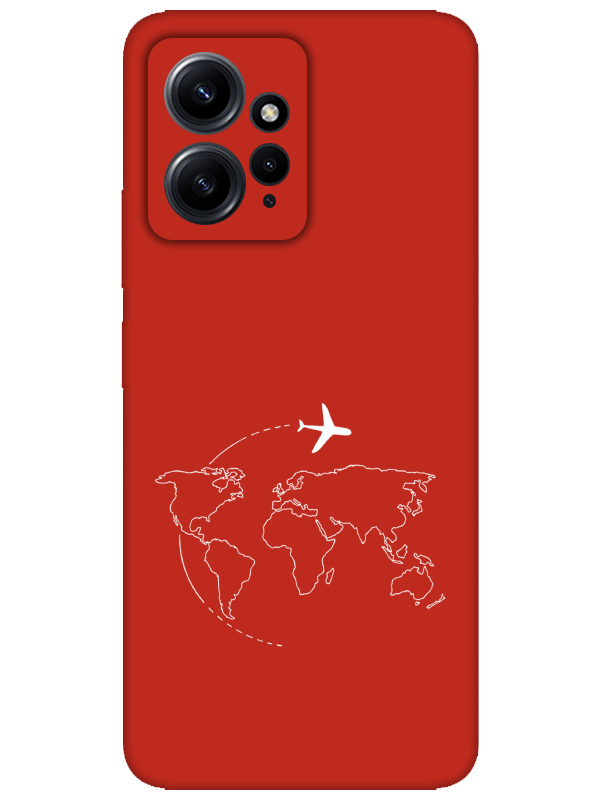 Redmi%20Note%2012%204g%20Face%20Art%20Kırmızı%20Telefon%20Kılıfı