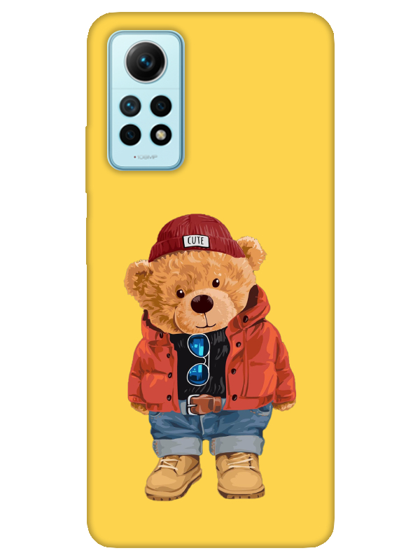 Redmi%20Note%2012%20Pro%20Teddy%20Bear%20Sarı%20Telefon%20Kılıfı