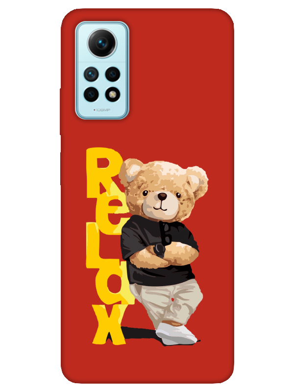 Redmi%20Note%2012%20Pro%20Teddy%20Bear%20Relax%20Kırmızı%20Telefon%20Kılıfı