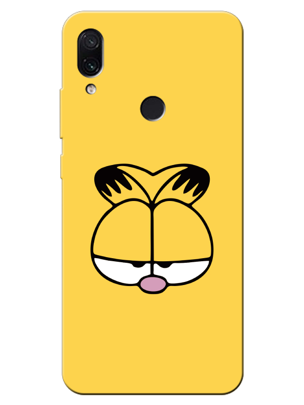 Redmi%20Note%207%20Garfield%20Sarı%20Telefon%20Kılıfı