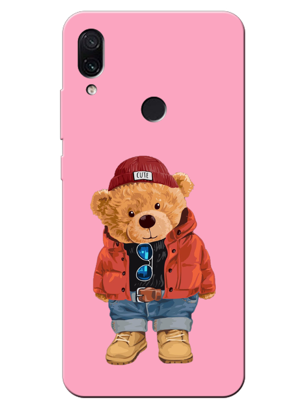 Redmi%20Note%207%20Teddy%20Bear%20Pembe%20Telefon%20Kılıfı