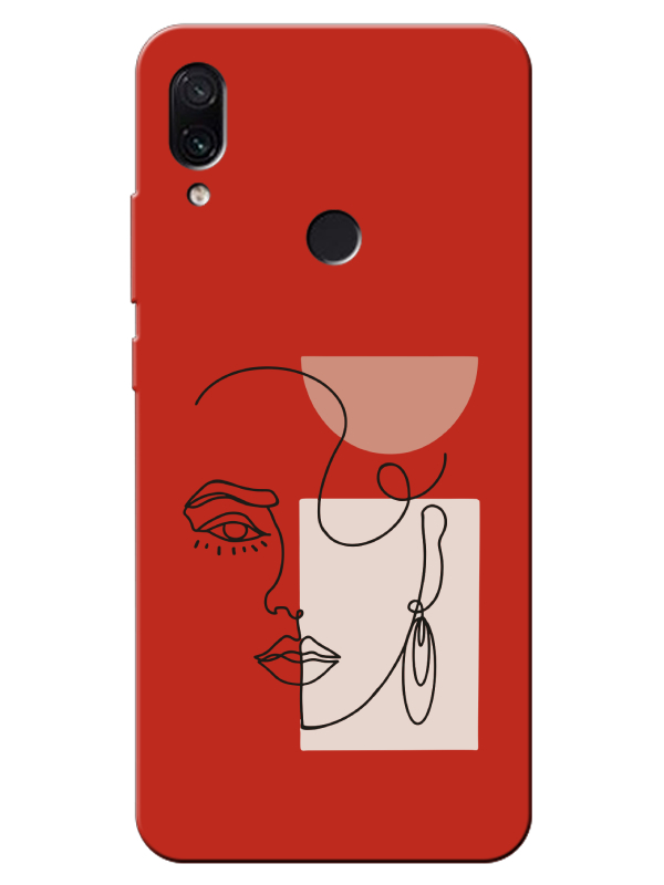 Redmi%20Note%207%20Women%20Art%20Kırmızı%20Telefon%20Kılıfı