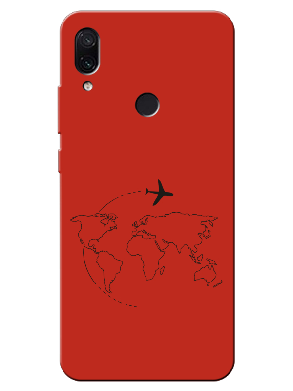 Redmi%20Note%207Face%20Art%20Kırmızı%20Telefon%20Kılıfı