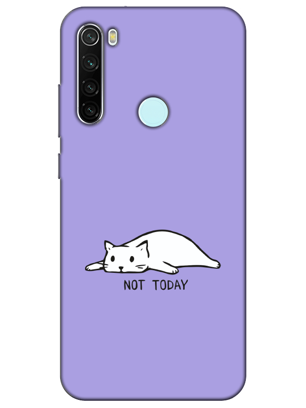 Redmi%20Note%208%20Not%20Today%20Kedi%20Lila%20Telefon%20Kılıfı