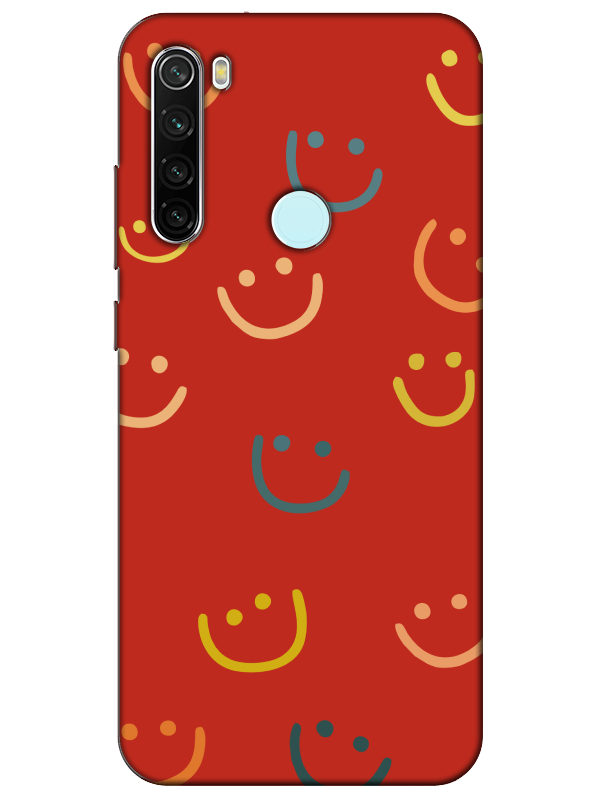 Redmi%20Note%208%20Emoji%20Gülen%20Yüz%20Kırmızı%20Telefon%20Kılıfı