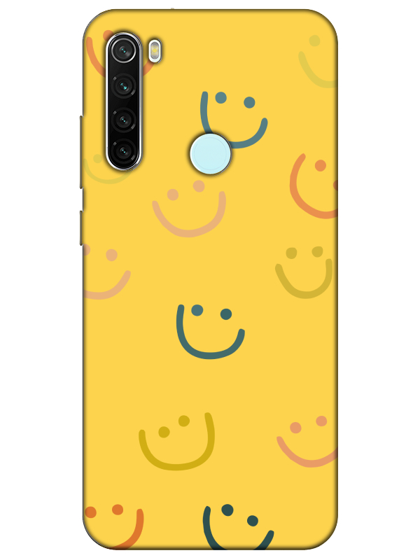 Redmi%20Note%208%20Emoji%20Gülen%20Yüz%20Sarı%20Telefon%20Kılıfı