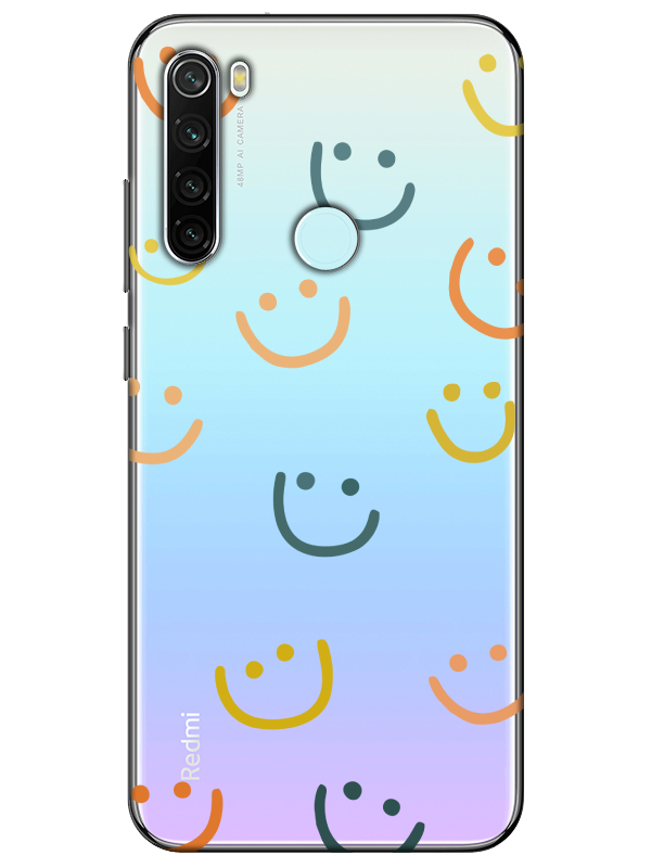 Redmi%20Note%208%20Emoji%20Gülen%20Yüz%20Şeffaf%20Telefon%20Kılıfı